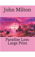 Paradise Lost: Large Print