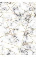Bullet Journal: Marble + Gold Designer Bullet Journal - Dot Grid Notebook(1 Marble Journals)