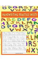 Handwriting Practice Sheets: 100 Pages of Handwriting Practice for Kids, Preschool, Kindergarten Handwriting Workbook