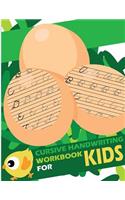 Cursive handwriting workbook for kids
