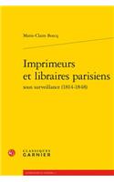 Imprimeurs Et Libraires Parisiens