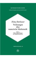 Vorlesungen Über Numerische Mathematik