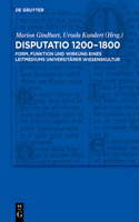 Disputatio 1200-1800