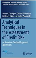 Analytical Techniques in the Assessment of Credit Risk