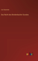 Das Recht des Breidenbacher Grundes