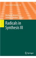 Radicals in Synthesis III