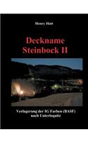 Deckname Steinbock II (Zingel, Molchfisch)