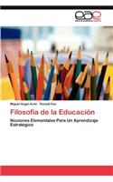 Filosofía de la Educación