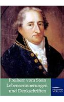 Lebenserinnerungen und Denkschriften