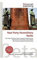 Nazi Party Paramilitary Ranks
