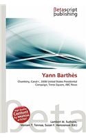 Yann Barthes: (English)