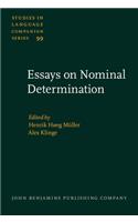 Essays on Nominal Determination: From morphology to discourse management: 99 (Studies in Language Companion Series)