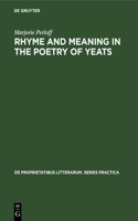 Rhyme and Meaning in the Poetry of Yeats