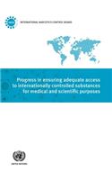 Progress in Ensuring Adequate Access to Internationally Controlled Substances for Medical and Scientific Purposes