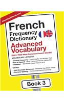 French Frequency Dictionary - Advanced Vocabulary
