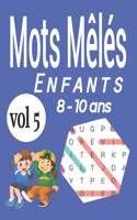 Mots mêlés enfants 8-10 ans