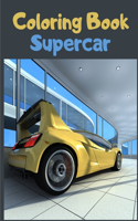 Supercar Coloring Book