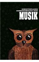Terminplaner für Studenten - Musik: Organizer für das Studium. Taschenkalender, Planer, Wochenkalender, Klausurtermine, Vorlesungsplaner, Studiumplaner.