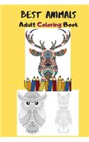 Animals: an adults Coloring Book with Lions, wolf, fox, Cats, and Many More! best quality