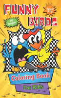 Funny Birds Coloring Book