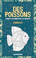Livres à colorier pour les enfants - Déstressant - Animaux - Des poissons