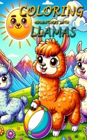 Coloring Adventures with Llamas