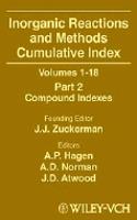 Inorganic Reactions and Methods, Cumulative Index, Part 2