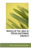 History of the Jews in Russia and Poland Volume II