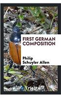 First German Composition