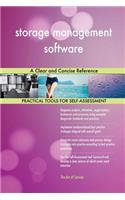 storage management software A Clear and Concise Reference
