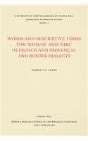 Words and Descriptive Terms for 