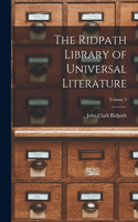 Ridpath Library of Universal Literature; Volume 5