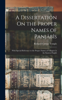 Dissertation On the Proper Names of Panjâbîs