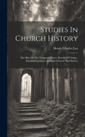 Studies In Church History
