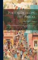 Poesías De Felipe Pardo