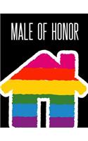 Male Of Honor: Man of Honor Things To Do: Prompted Fill In Organizer for Man of Honor for Notes, Reminders, Lists, Things to do, Important Dates, Proposal Gift For