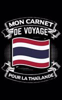Mon Carnet de Voyage pour la Thaïlande
