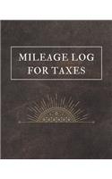 Mileage Log For Taxes