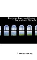 Essays of Poets and Poetry, Ancient and Modern
