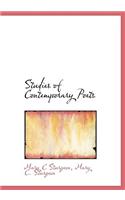 Studies of Contemporary Poets