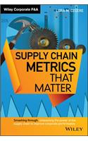 Supply Chain Metrics That Matter