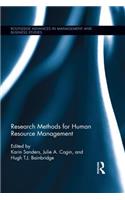 Research Methods for Human Resource Management