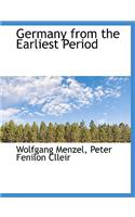 Germany from the Earliest Period