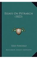 Essays on Petrarch (1823)