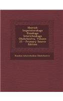 Sbornik Imperatorskago Russkago Istoricheskago Obshchestva, Volume 25