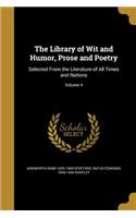 Library of Wit and Humor, Prose and Poetry