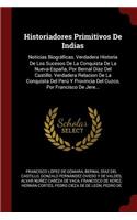 Historiadores Primitivos de Indias