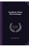 Handbook of Basic Microtechnique