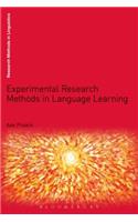 Experimental Research Methods in Language Learning