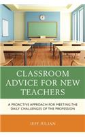 Classroom Advice for New Teachers